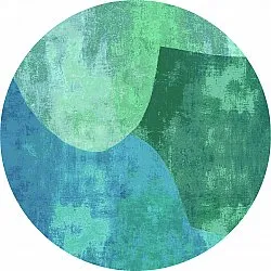 Tapis rond - Lazio (vert)