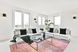 Tapis Wilton - Cicoria (rose/violet)