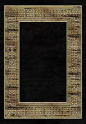 Tapis Wilton - Tilos (noir/doré)