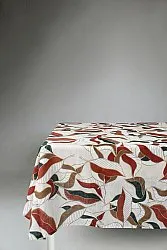 Nappe en coton Amalie (beige/rouille)