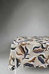 Nappe en coton Amalie (gris/bleu)