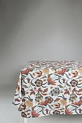 Nappe en coton Mathilde (rouille)