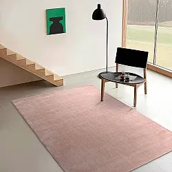 PET recyclé avec aspect viscose (rose)