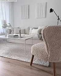 Tapis à poils longs - Kanvas (beige)