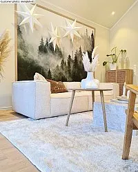 Tapis à poils longs - Cosy (blanc)