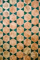 Tapis Wilton - Calvi (beige/vert)