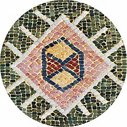 Tapis rond - Laconi (multicolore)
