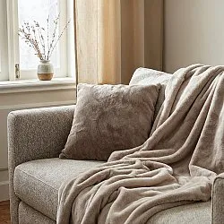 Plaids - Aranga Super Soft Throw (marron)