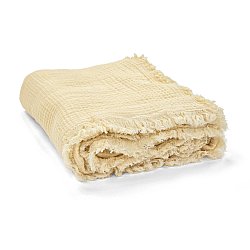 Plaids - Plaid en mousseline - Dorena (crème)