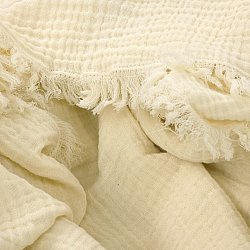 Plaids - Plaid en mousseline - Dorena (crème)