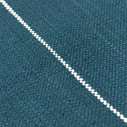 Plaids - Plaid en coton - Martina Stripe (bleu/blanc)