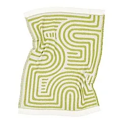 Plaids - Plaid en mélange de laine - Melody (vert/violet)