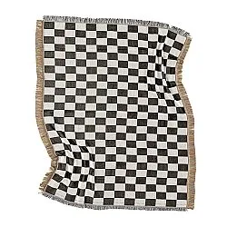 Couvertures - Wallace Tapestry Blanket (noir/blanc)