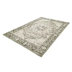 Tapis tissé à plat - Alvand (noir)