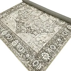 Tapis tissé à plat - Alvand (noir)