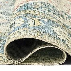 Tapis tissé à plat - Alvand (bleu)