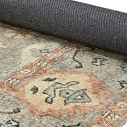Tapis tissé à plat - Amena (bleu)