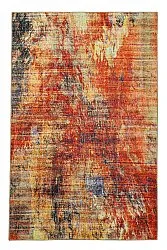 Tapis tissé à plat - Bechar (rouge/multi)