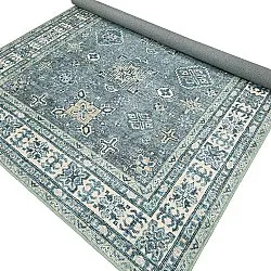 Tapis tissé à plat - Benaluna (bleu/vert)