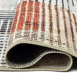 Tapis tissé à plat - Calla (rouge)
