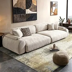 Tapis tissé à plat - Comino (gris/multi)