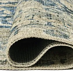 Tapis tissé à plat - Delvar (bleu)