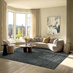 Tapis tissé à plat - Elarion (noir)