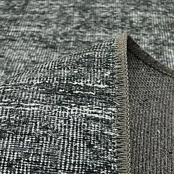 Tapis tissé à plat - Elarion (noir)