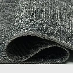 Tapis tissé à plat - Elarion (noir)