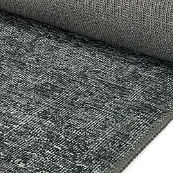 Tapis tissé à plat - Elarion (noir)