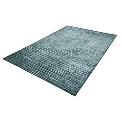 Tapis tissé à plat - Elarion (bleu)