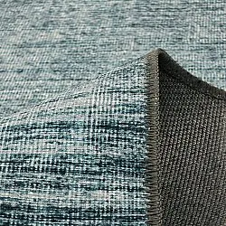 Tapis tissé à plat - Elarion (bleu)