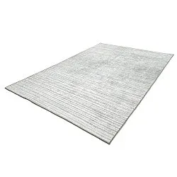 Tapis tissé à plat - Elarion (gris clair)