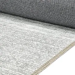 Tapis tissé à plat - Elarion (gris clair)