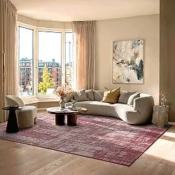 Tapis tissé à plat - Elira (rouge)