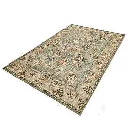 Tapis tissé à plat - Layla (bleu clair)