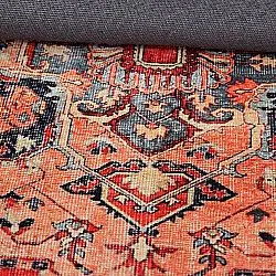 Tapis tissé à plat - Madevan (rouge)