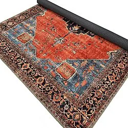 Tapis tissé à plat - Mandalay (rouge)