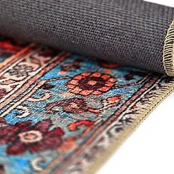 Tapis tissé à plat - Mardin (rouge/bleu)