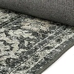 Tapis tissé à plat - Meralis (noir)