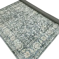 Tapis tissé à plat - Meralis (bleu)