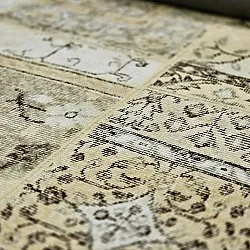 Tapis tissé à plat - Myrina (beige)