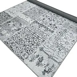 Tapis tissé à plat - Myrina (gris)