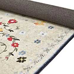 Tapis tissé à plat - Nabilar (crème)