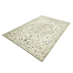 Tapis tissé à plat - Nahla (crème)
