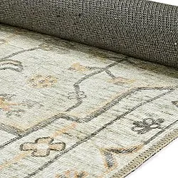 Tapis tissé à plat - Nahla (crème)