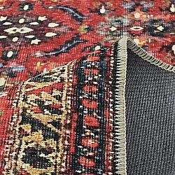 Tapis tissé à plat - Omarien (rouge)