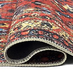 Tapis tissé à plat - Omarien (rouge)