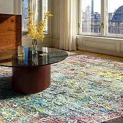 Tapis tissé à plat - Oriental Rainbow (multicolore)