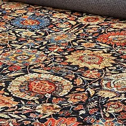 Tapis tissé à plat - Selamira (bleu/multicolore)
